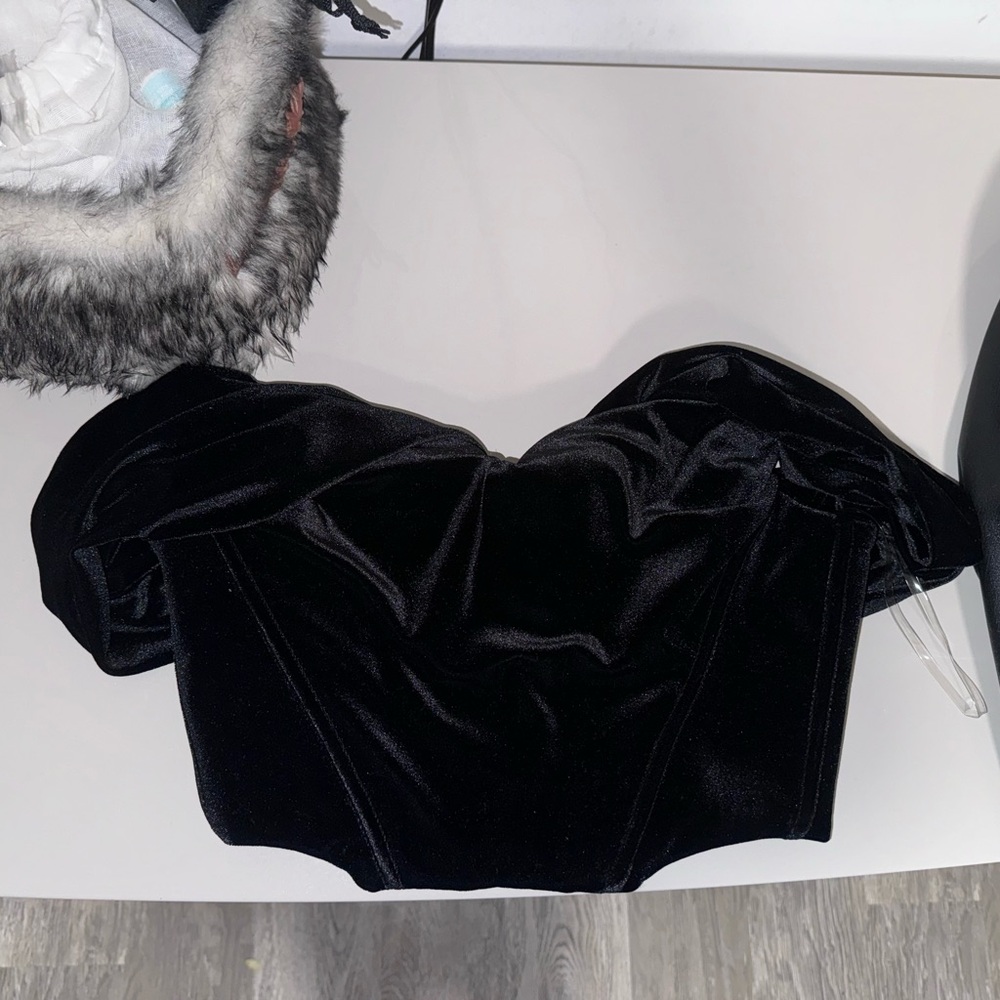 House of CB Athena Velvet Corset